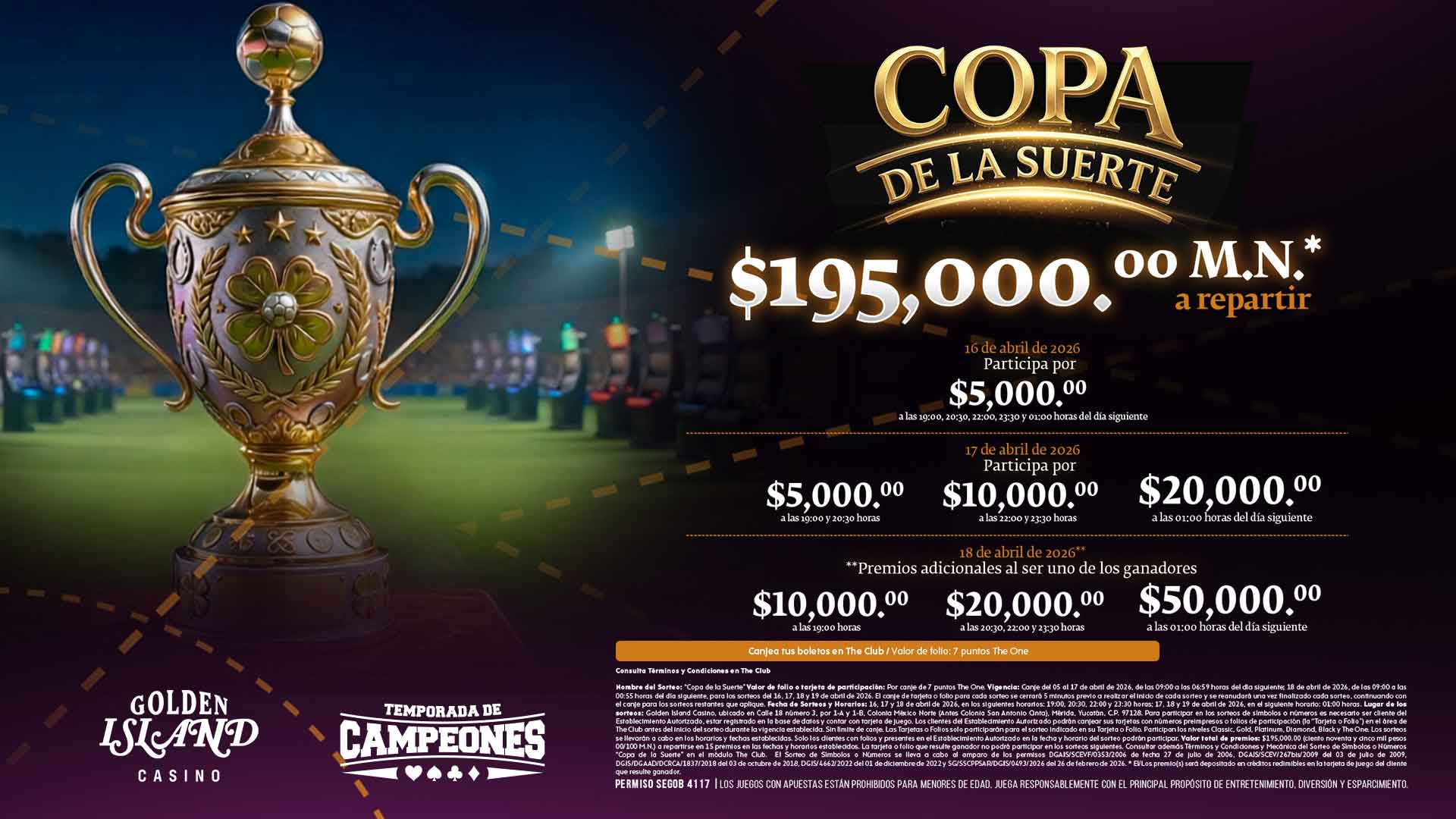 Sorteo Copa de la Suerte