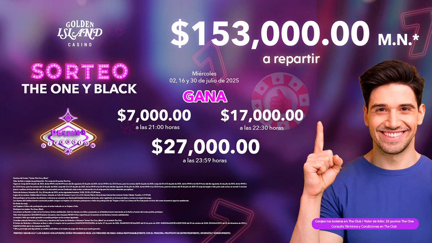 Sorteo The One y Black