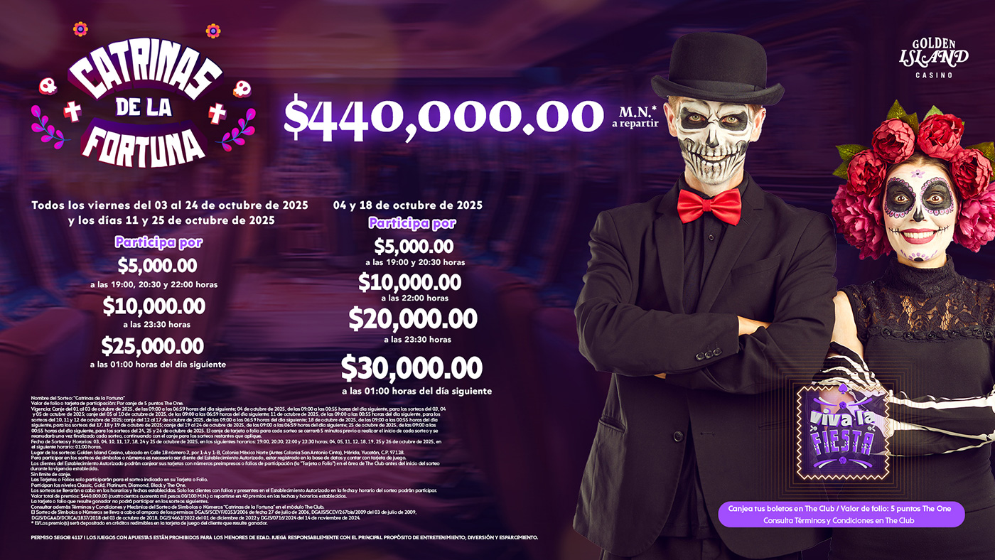 Sorteo Catrinas de la Fortuna