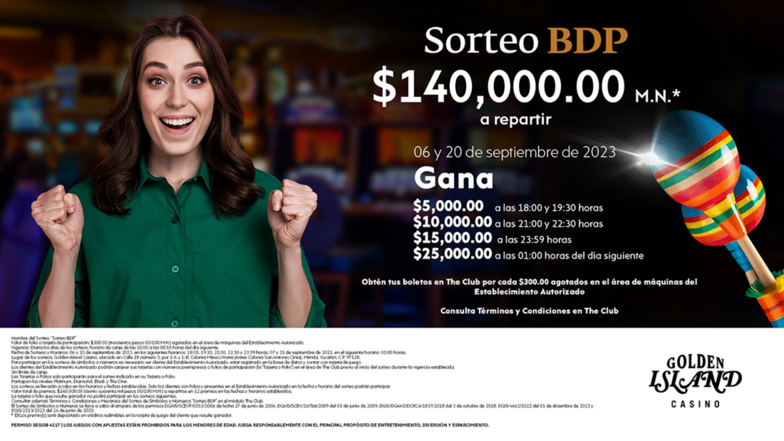 Sorteo BDP